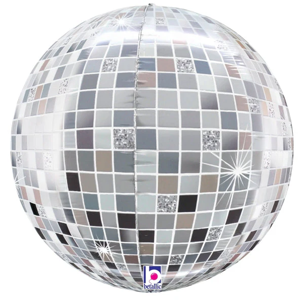 15" Disco Ball Globe Foil Balloon - Image 5