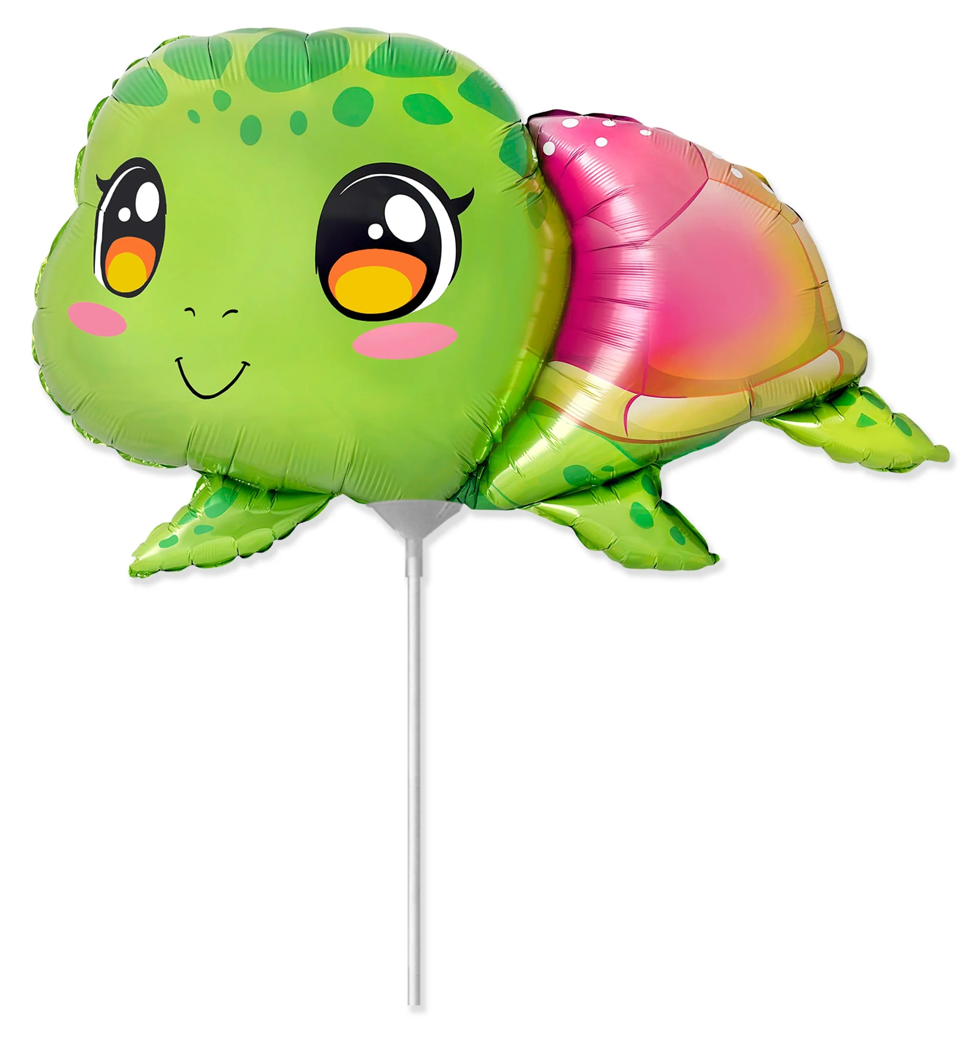 15" Airfill Only Turtle Foil Balloon