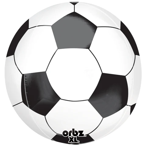 16" Orbz Soccer Ball Balloon Packaged