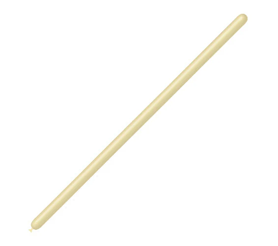 160BN Balloonia Brand Professional Line Twisting/Modelling Latex Balloons Standard Ivory (100 Per Bag)