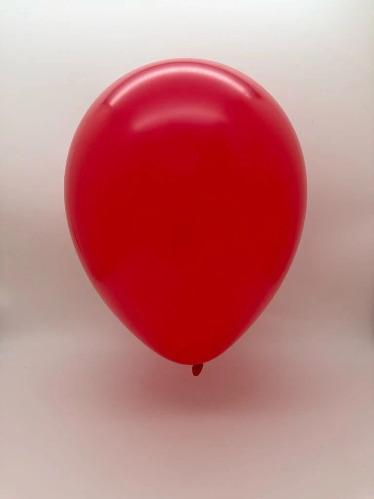 160BN Balloonia Brand Professional Line Twisting/Modelling Latex Balloons Standard Red (100 Per Bag) - Image 2