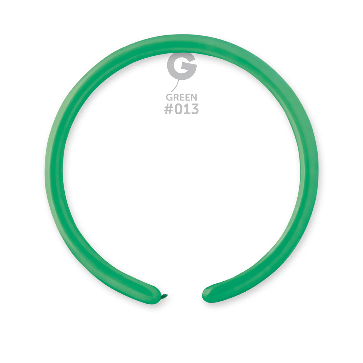 160G Gemar Latex Balloons (Bag of 50) Modelling/Twisting Deep Green