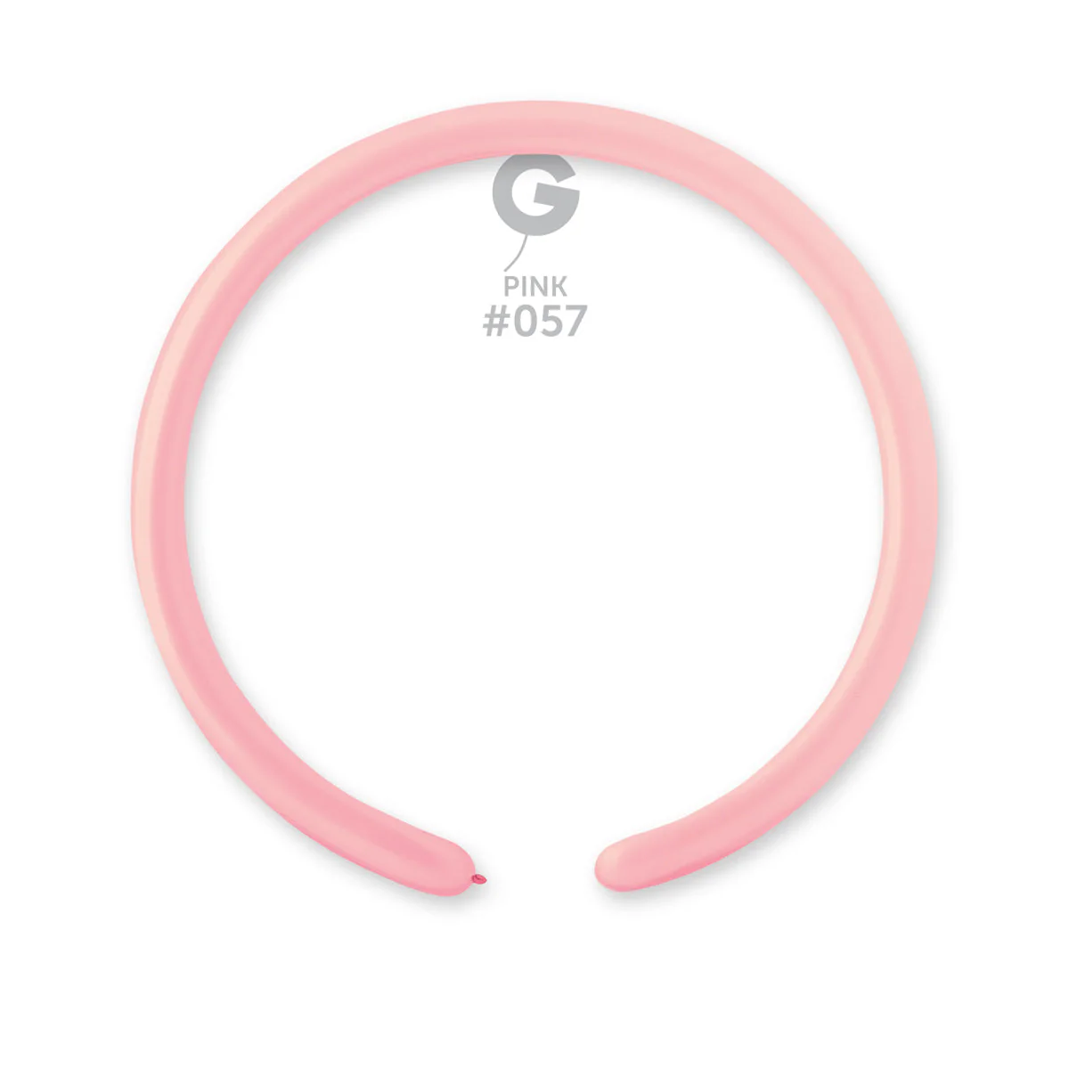 160G Gemar Latex Balloons (Bag of 50) Modelling/Twisting Pink