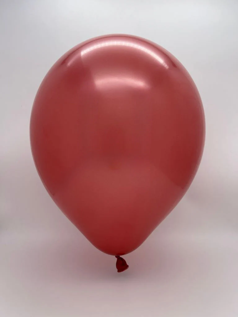 160K Nozzle Up Kalisan Twisting Latex Balloons Mirror Red (50 Per Bag) - Image 2