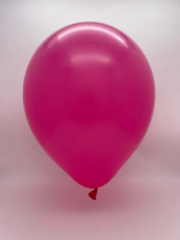 160K Nozzle Up Kalisan Twisting Latex Balloons Standard Fuchsia (50 Per Bag) - Image 2