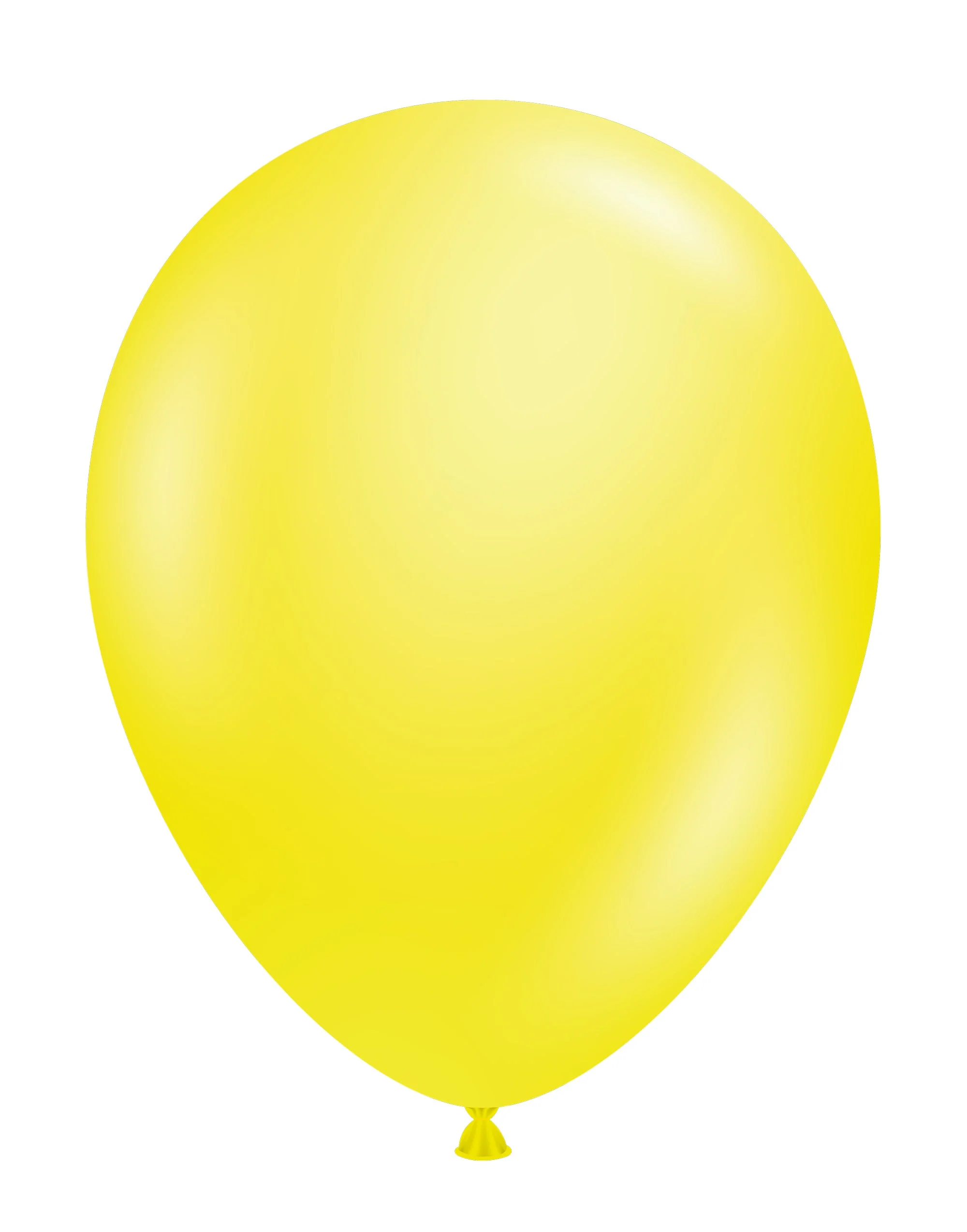 17" Crystal/Jewel Yellow Tuftex Latex Balloons (50 Per Bag)