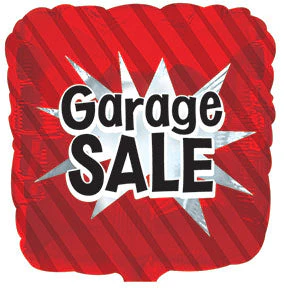 17" Garage Sale Q-Bloon Balloon Packaged