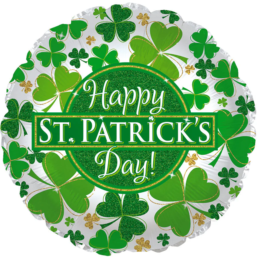 17" St. Patricks' Day Foil Balloon