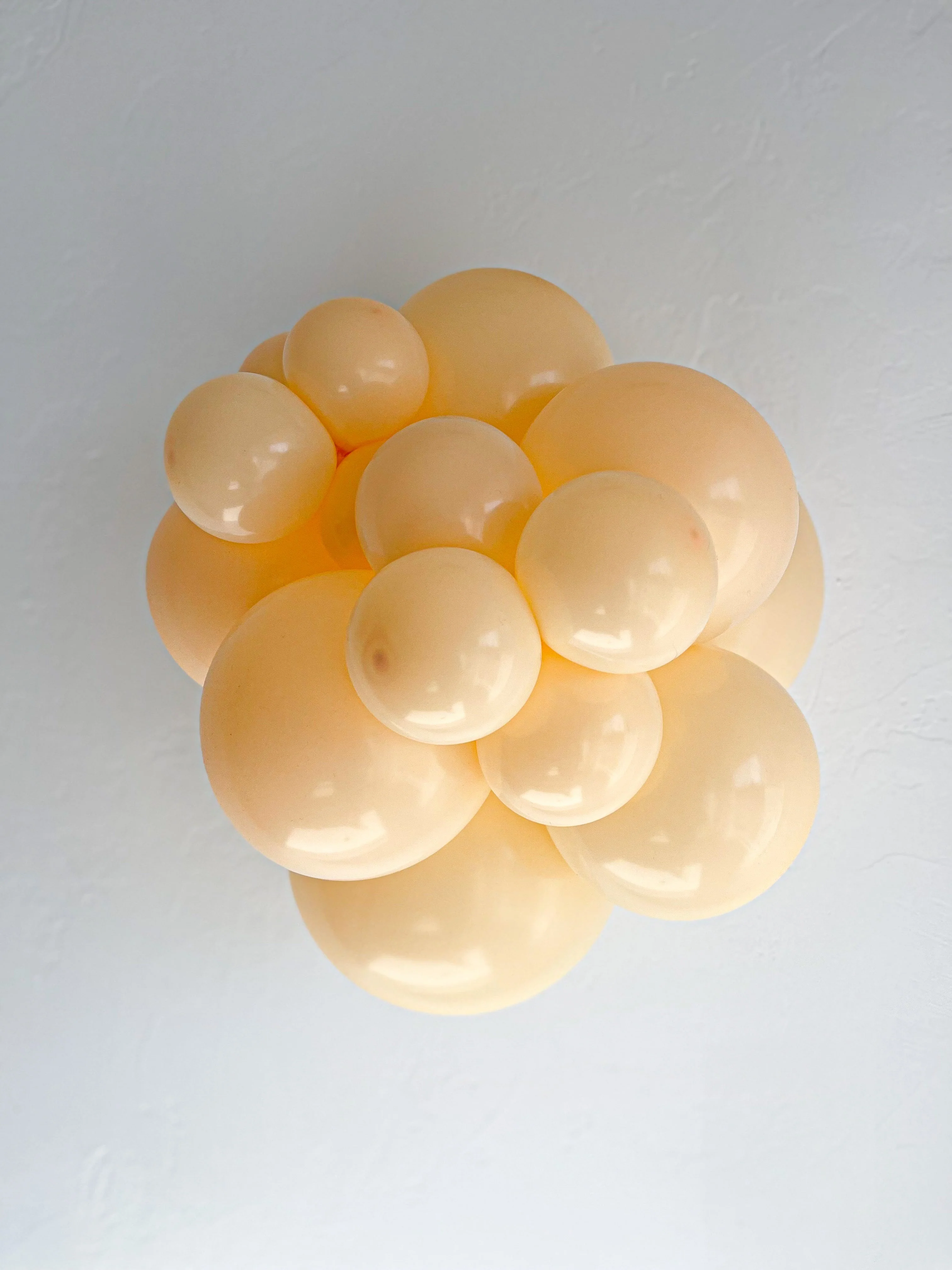 17 Inch Tuftex Latex Balloons Designer Balloons (50 Per Bag) Blush - Image 3
