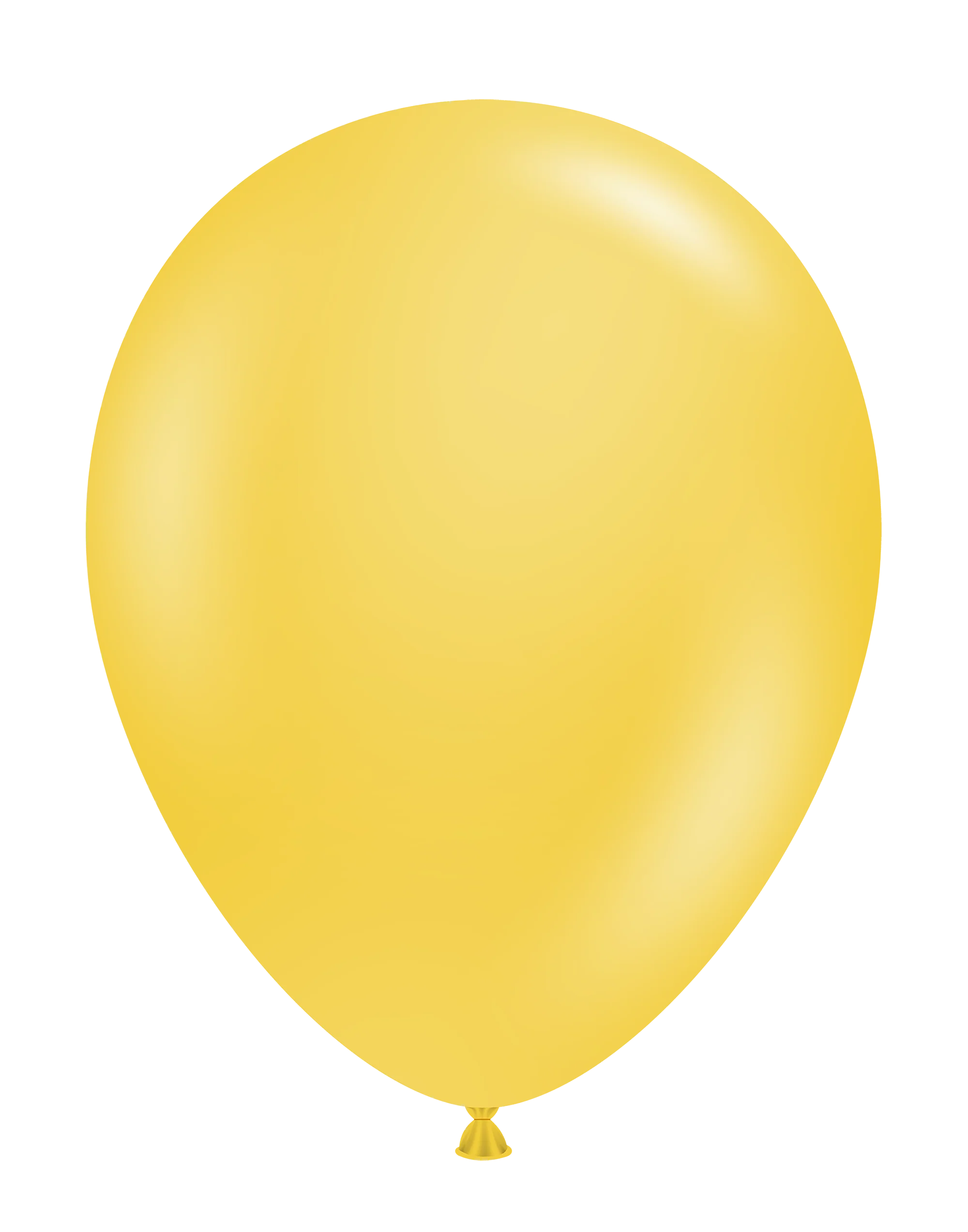 17 Inch Tuftex Latex Balloons Designer Balloons (50 Per Bag) Goldenrod