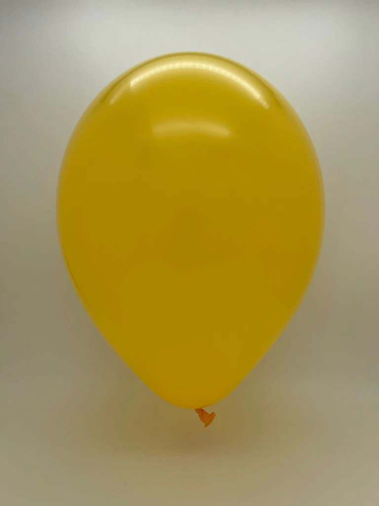 17 Inch Tuftex Latex Balloons Designer Balloons (50 Per Bag) Goldenrod - Image 2