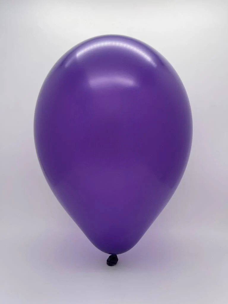 17 Inch Tuftex Latex Balloons Designer Balloons (50 Per Bag) Plum Purple - Image 2
