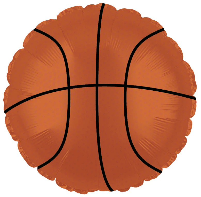 18" Basketball Orange CTI Brand Balloon