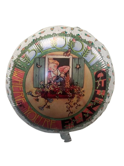 18" Bloom Where You're Planted Balloon