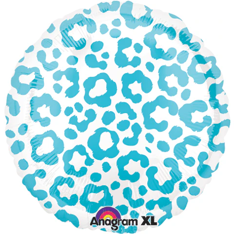 18" Caribbean Cheetah Print Balloon