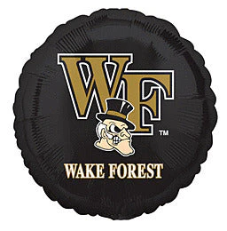 18" Collegiate Wake Forest Foil Balloon