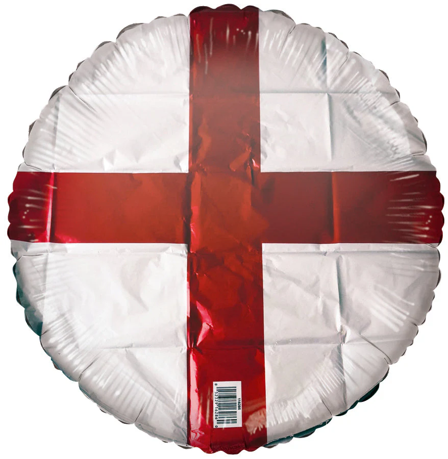 18" England Flag Foil Balloon