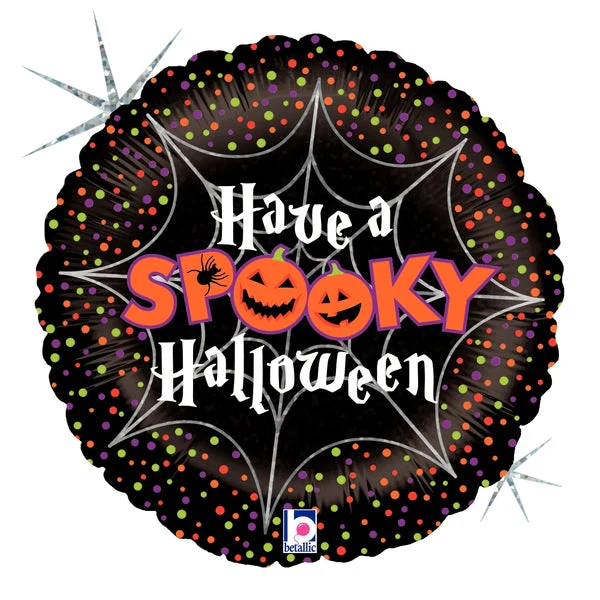 18" Holographic Balloon Spooky Halloween