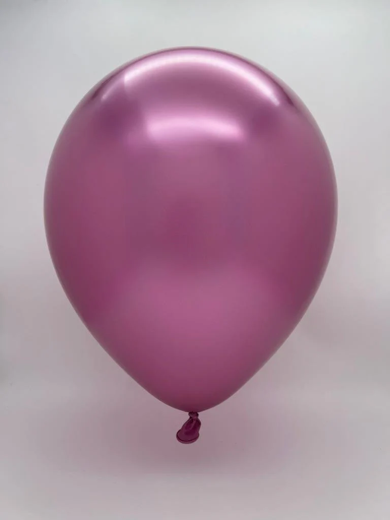 18" Kalisan Latex Balloons Mirror Pink (25 Per Bag) - Image 2