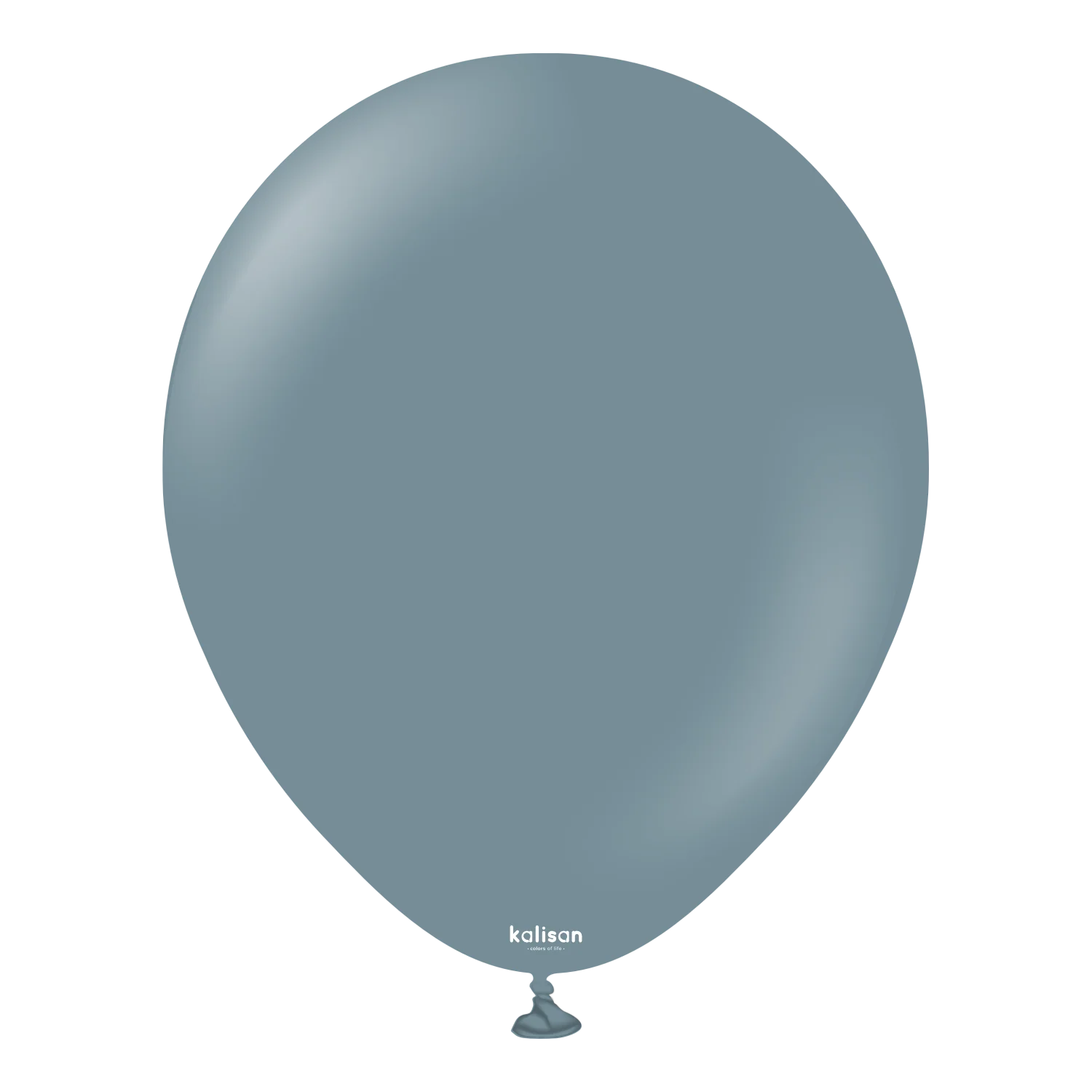 18" Kalisan Latex Balloons Retro Denim (25 Per Bag)