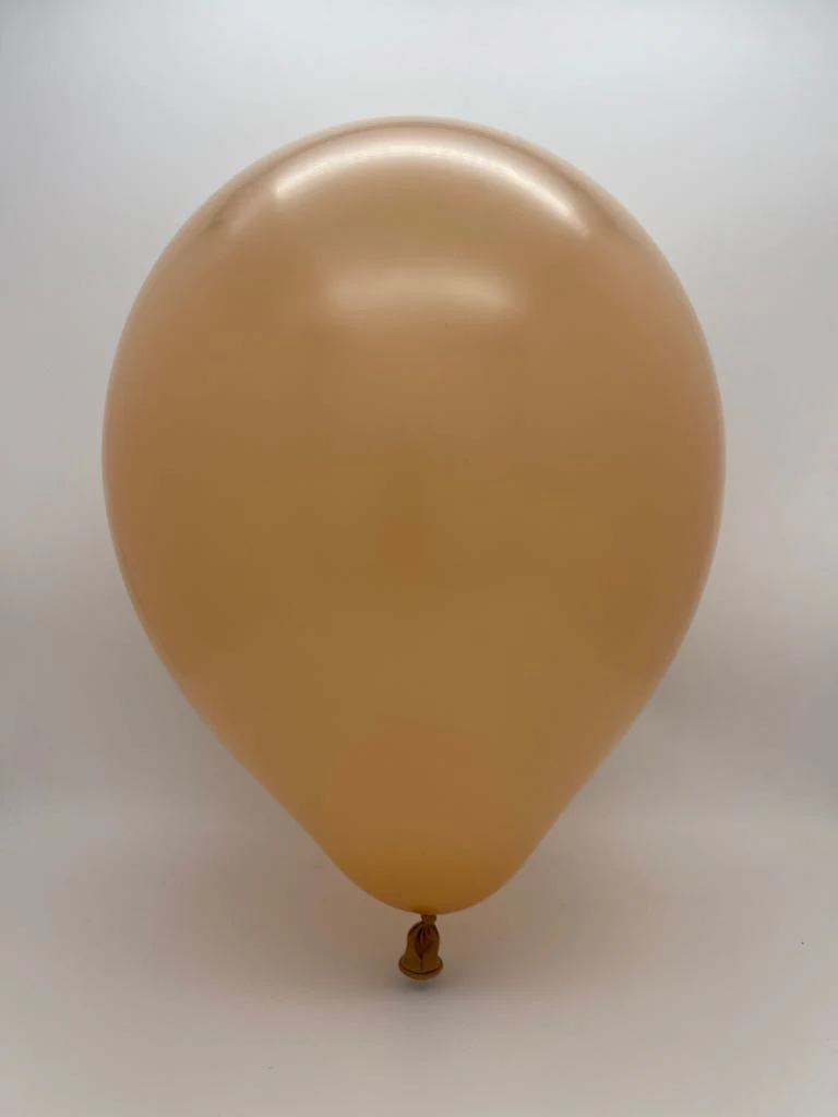 18" Kalisan Latex Balloons Retro Desert Sand (25 Per Bag) - Image 2