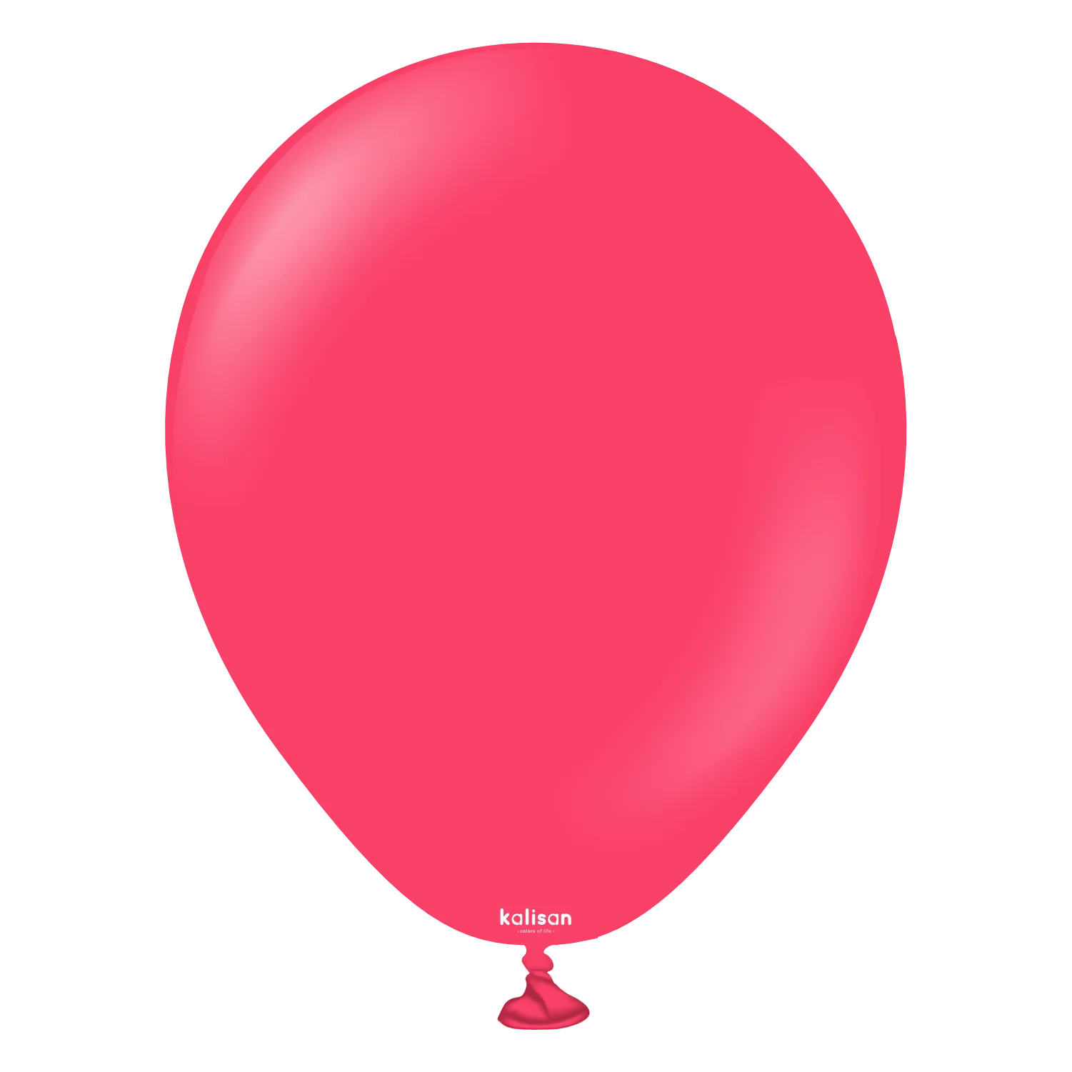 18" Kalisan Latex Balloons Standard Magenta Pink (25 Per Bag)