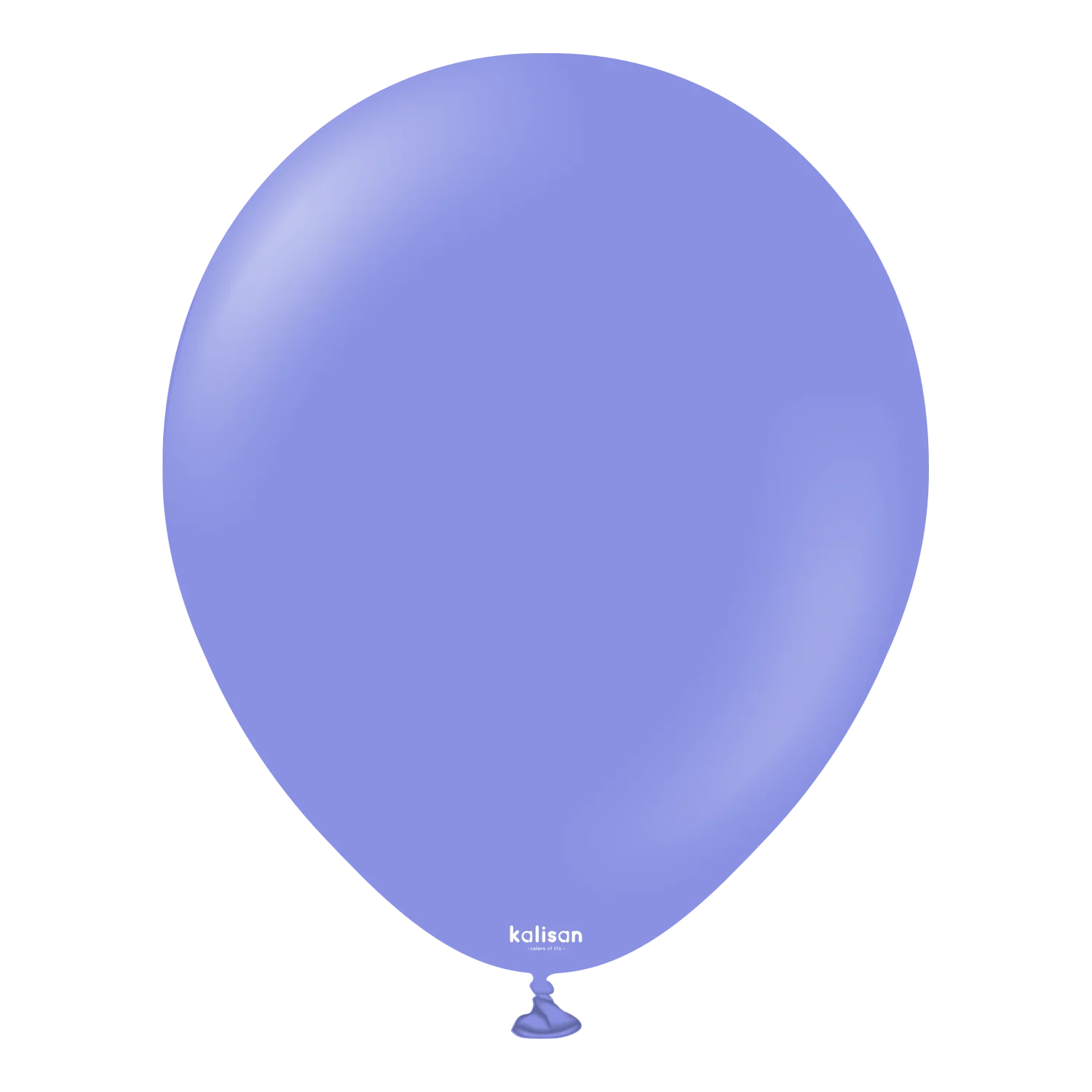 18" Kalisan Latex Balloons Standard Periwinkle (25 Per Bag)