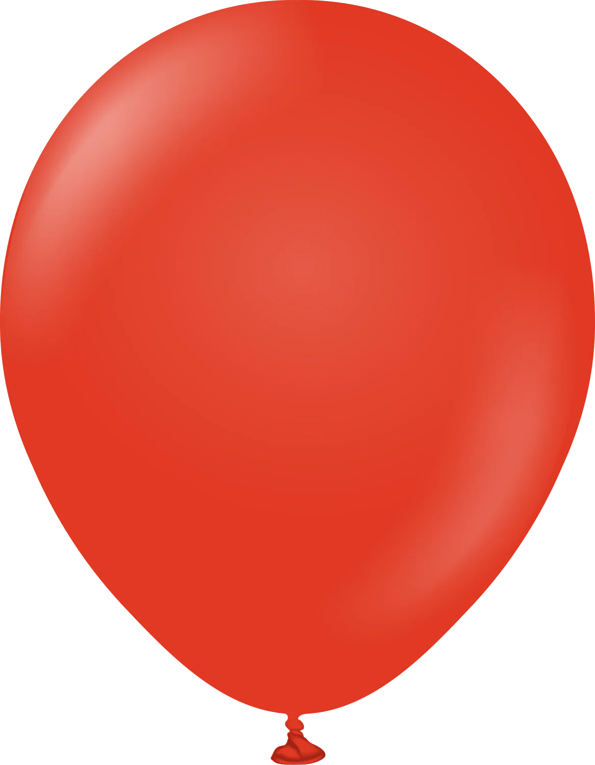 18" Kalisan Latex Balloons Standard Red (25 Per Bag)