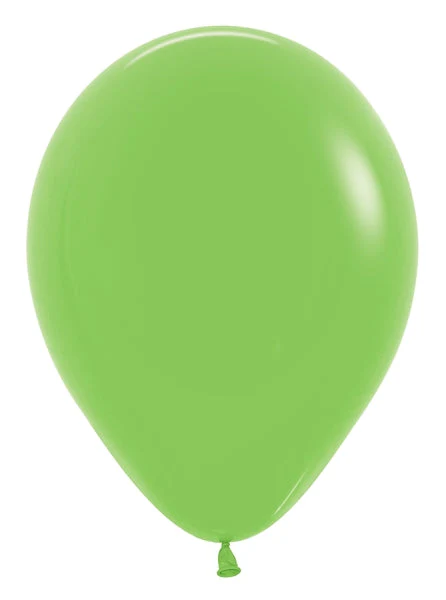 18" Latex Balloons (25 Per Bag) Deluxe Key Lime Green Sempertex/Betallatex