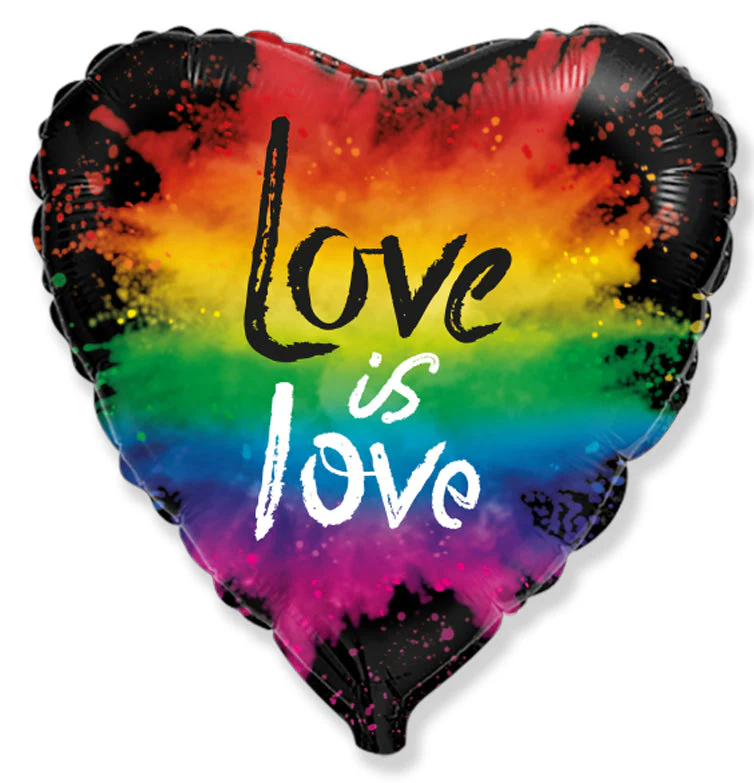 18" Love is Love Foil Balloon