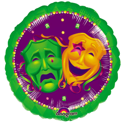 18" Masquerade Party Balloon