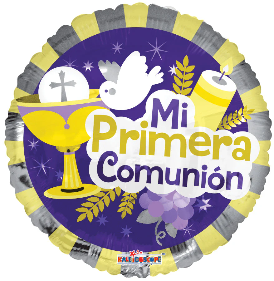 18" Mi Primera Comunion Elements Balloon (Spanish)