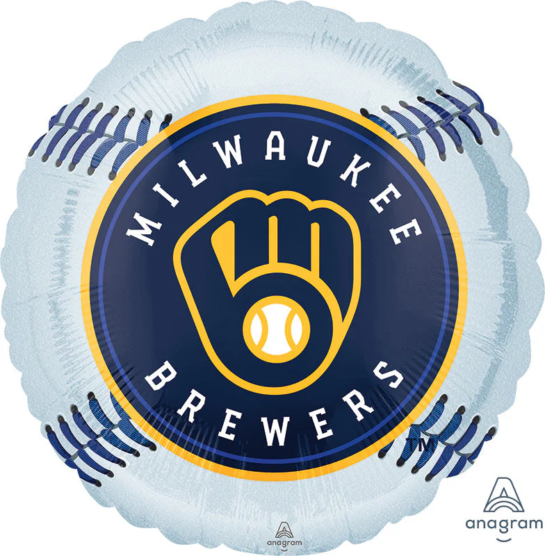 18" Milwaukee Brewers Foil Balloon