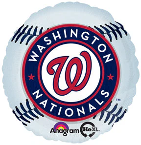 18" MLB Washington Nationals Baseball Balloon