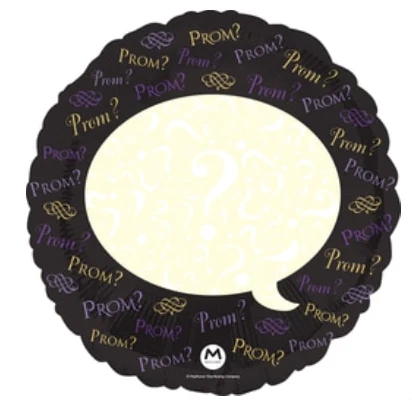 18" Question For You Prom Balloon