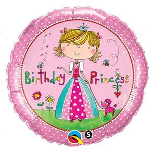 18" Rachel Ellen – Birthday Princess Licensed Balloon