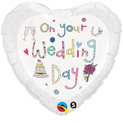 18" Rachel Ellen – Wedding Licensed Packaged Balloon