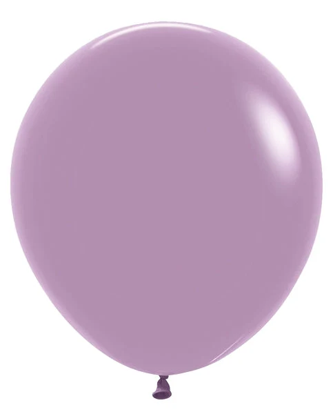 18" Sempertex/Betallatex Latex Balloons (25 Per Bag) Pastel Dusk Lavender