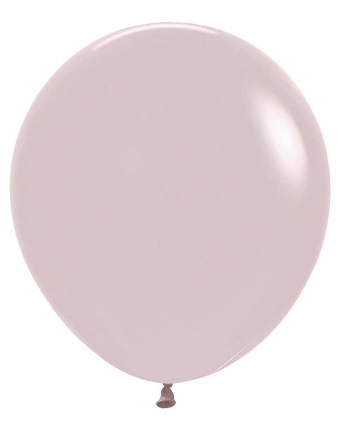 18" Sempertex/Betallatex Latex Balloons (25 Per Bag) Pastel Dusk Rose