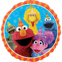 18" Sesame Street Fun Balloon