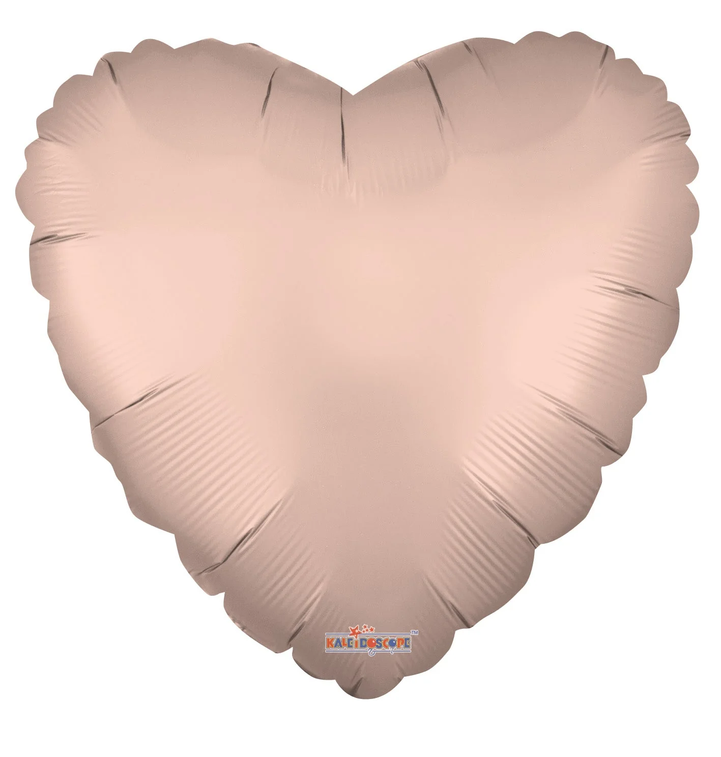 18" Solid Color Matte Rose Gold Foil Balloon