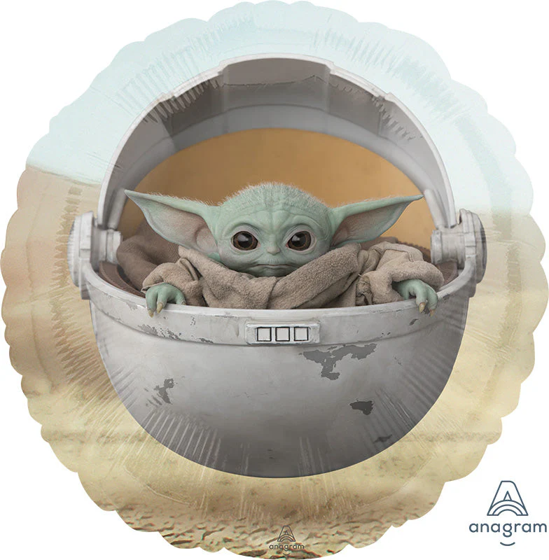 18" Star Wars Mandalorian The Child Foil Balloon