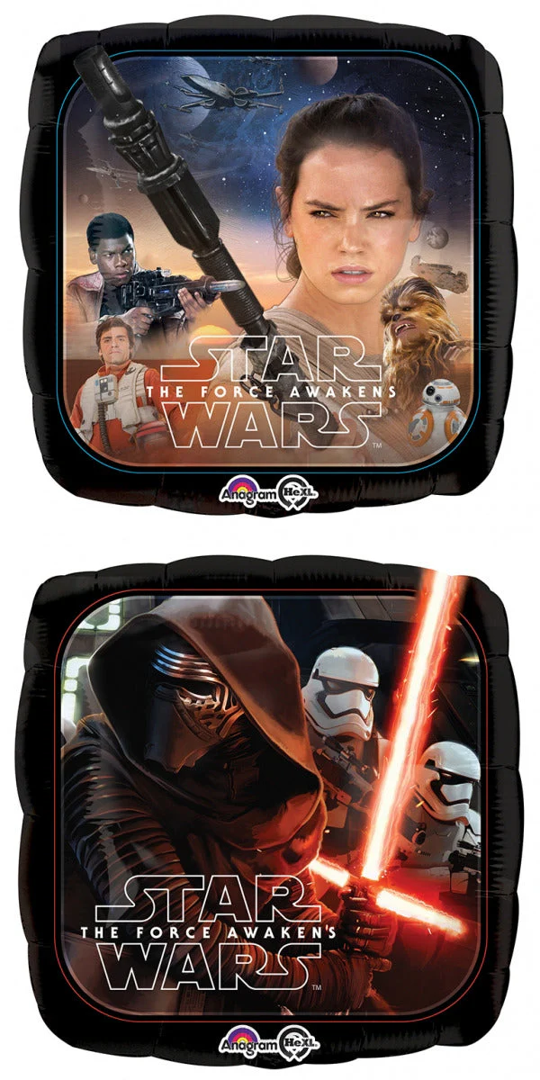 18" Star Wars the Force Awakens Packaged Balloon