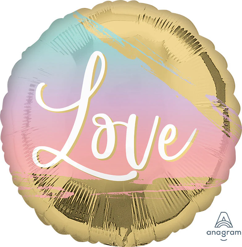 18" Sunset Love Foil Balloon