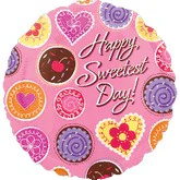 18" Sweetest Day Candy Balloon