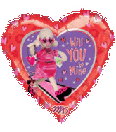 18" Will You Be Mine Balloon