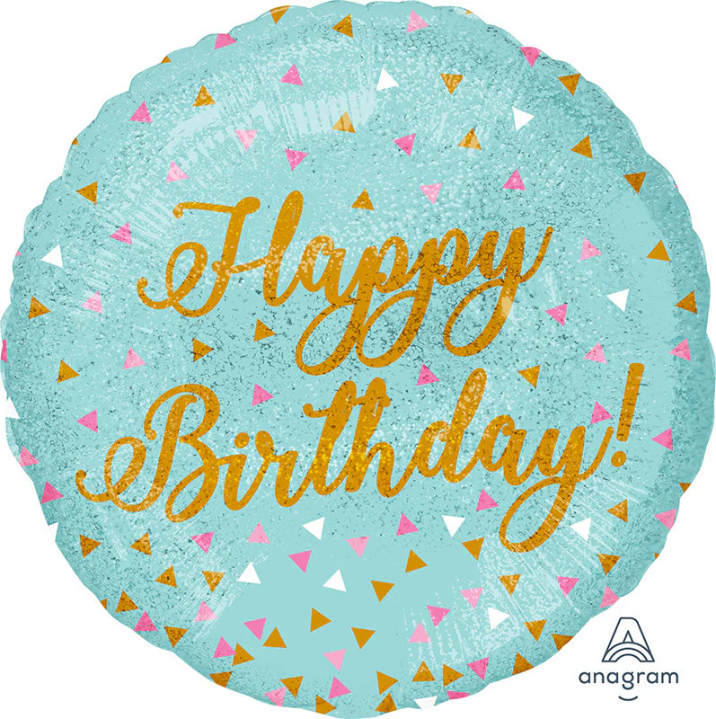 18" Woo Hoo Birthday Foil Balloon
