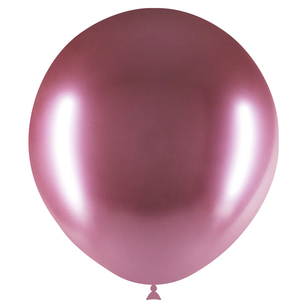 18" Balloonia Latex Balloons Professional Line Brilliant Mauve (10 Per Bag)