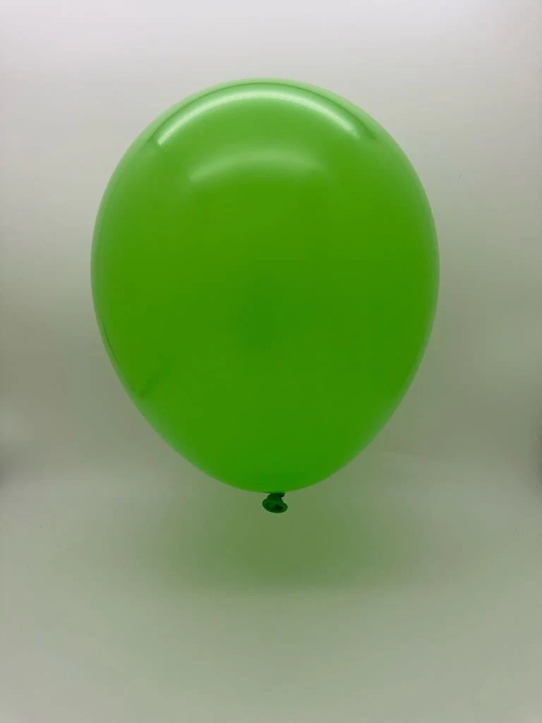 18" Balloonia Latex Balloons Professional Line Standard Apple Green (10 Per Bag) - Image 2