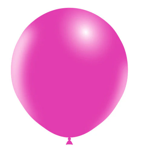 18" Balloonia Latex Balloons Professional Line Standard Fuchsia (10 Per Bag)